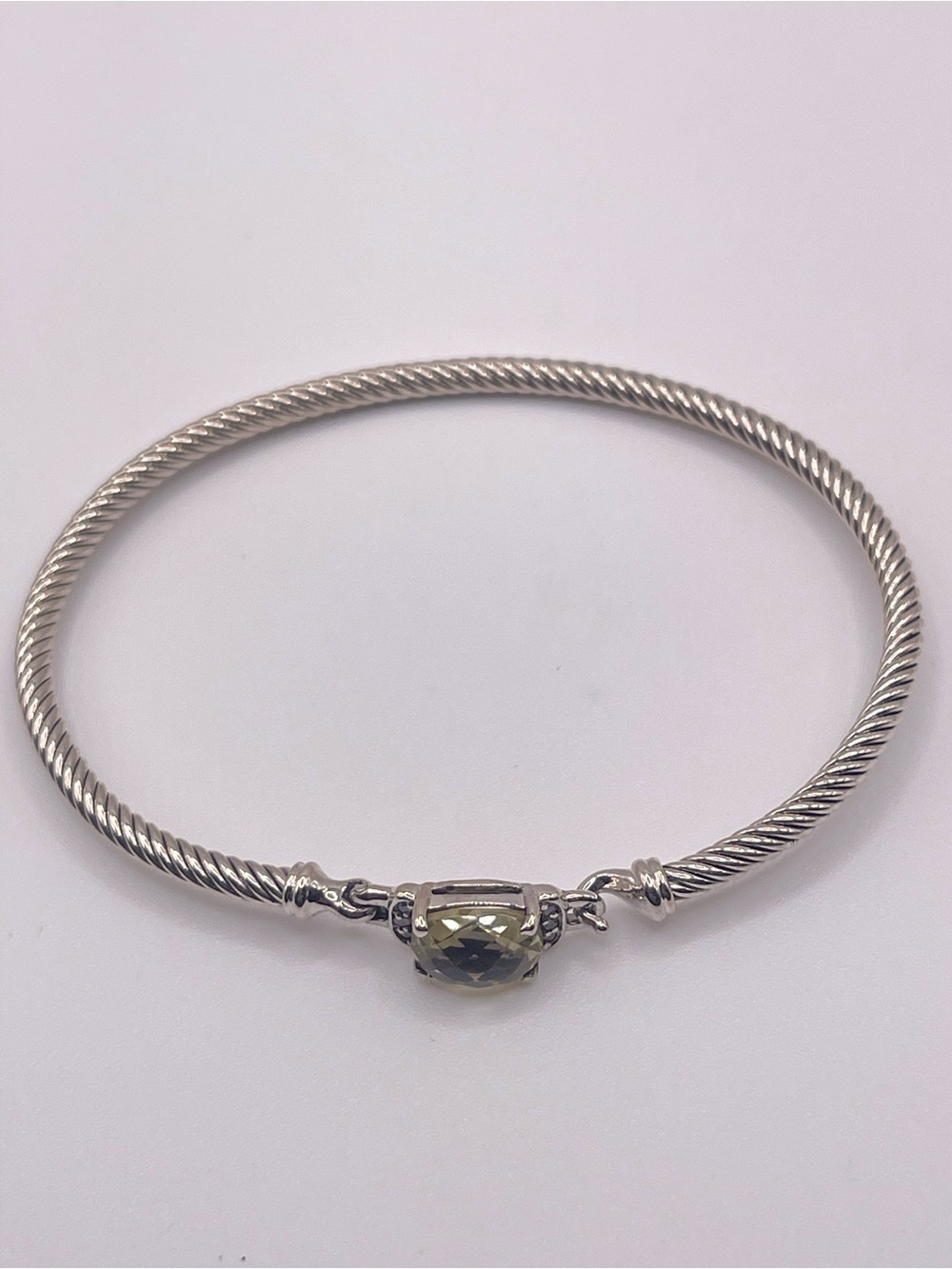 David Yurman Chatelaine Bracelet with Diamonds and Lemon Citrine - Picture 7 of 13